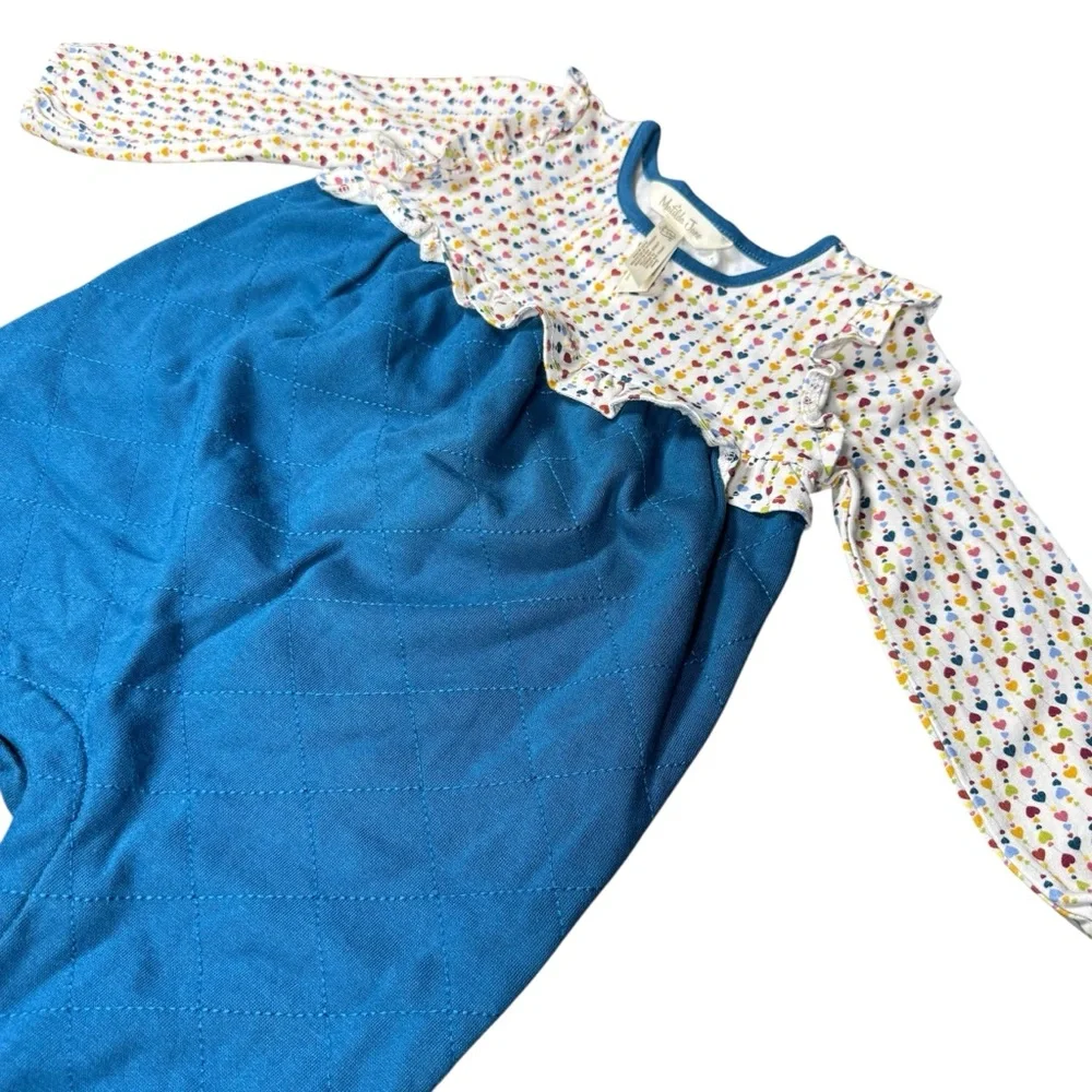 Matilda Jane Baby Girl’s Size 18-24 Months Heartstrings‎ Quilted Romper